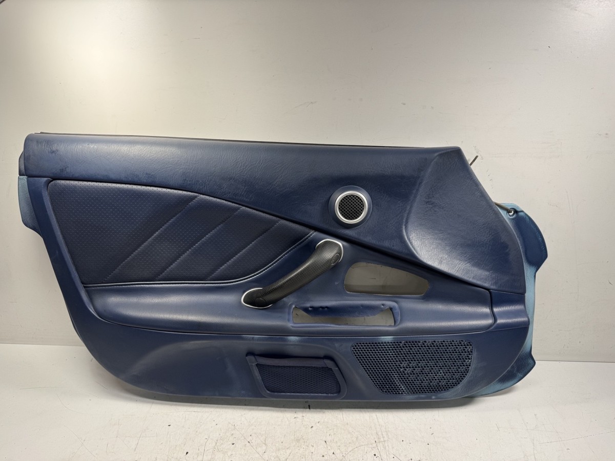 02-03 Honda S2000 Left Door Panel Leather Blue 83580-S2A-A12ZC OEM