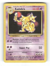 1999 kadabra pokemon card Kadabra #32 Prices | Pokemon Base Set