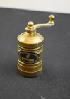 Vintage Brass Turkish Manual Pepper Mill