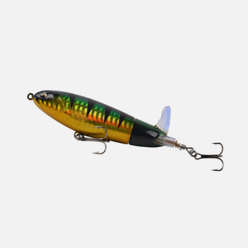 10PCS Lot Fishing Lures bait Whopper Plopper Topwater Floating Rotating Tail - Picture 14 of 18