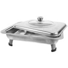 Serving Plate Trays for Food Chafing Dish Buffet Stainless Steel Platter
