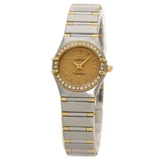 OMEGA Constellation Mini Bezel Diamond Watches 1367.10 Stainless Steel/SSxK1...