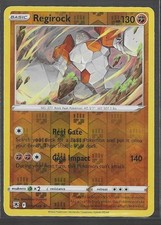 Regirock #75/189 Astral Radiance Pokemon Reverse Holo Rare Card