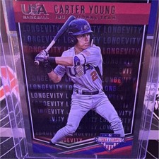 Panini 2018 Stars & Stripes Carter Young #33 Longevity USA Baseball 18U Card
