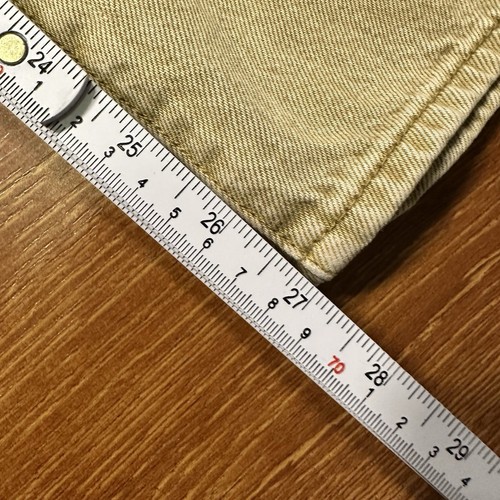 Pantalones de mezclilla para mujer Rollas Dusters 26x27 tostados tiro alto ajustados ciudad mínimos informales antiguos - Imagen 12 de 16