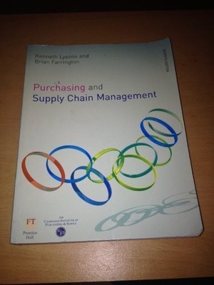 Purchasing and Supply Chain Management by Farrington, Dr Brian Paperback Book