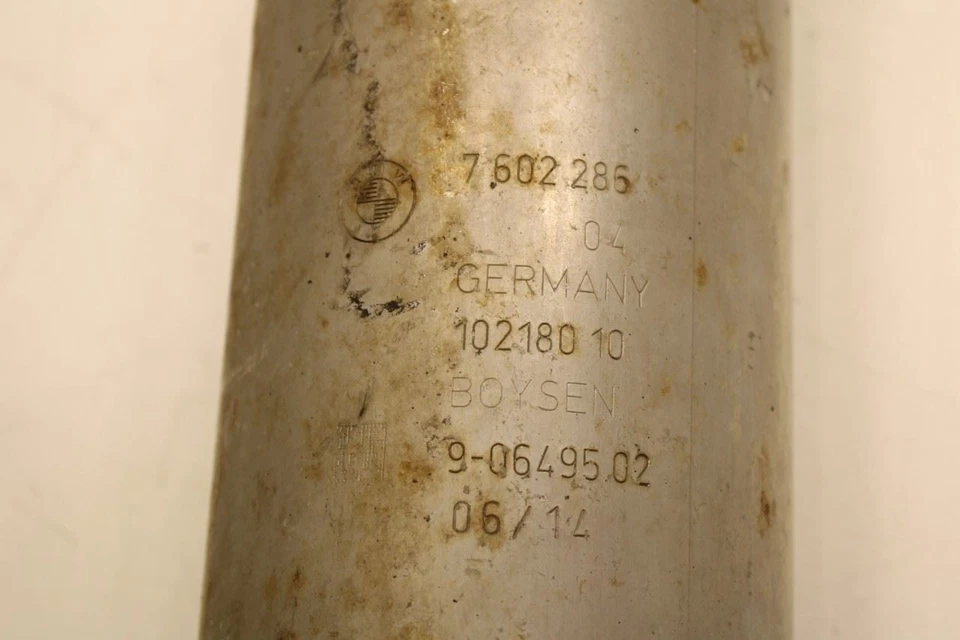 13-16 宝马 328i xDrive SULEV 2.0L 中心排气系统消声器谐振器 7602286 — 第 4/4 张图片