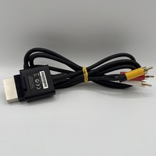 Genuine Official OEM Microsoft XBOX 360 Composite AV Cable X821376-002 Tested