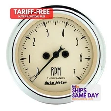 Autometer 1897, One 2-1/16 A/B Tach 7000Rpm High Performance & Racing Parts