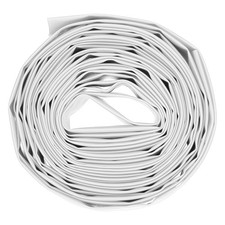 Heat Shrink Tube 2:1 Cable White 0.79inch Diameter 16ft Long