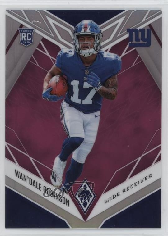 2022 Panini Phoenix Rookies Pink /199 Wan'Dale Robinson #120 3hd