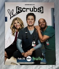 Sarah Chalke Signed 8x10 Photo Scrubs