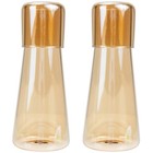  Set of 2 Glas Wasserflasche Glaswasserflasche Glaskessel Glasflaschen