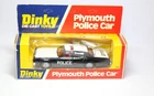 Dinky 244 Plymouth Police Car In Original Box - Near Mint Vintage Original