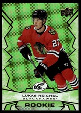 2022-23 Upper Deck Ice Green Lukas Reichel Rookie Chicago Blackhawks #144