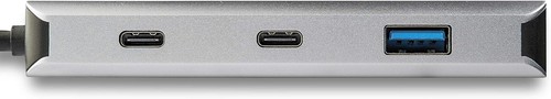 StarTech.com 4 Port USB C Hub w/ 2x USB A & 2x USB C - SuperSpeed 10Gbps USB Typ - Picture 2 of 6