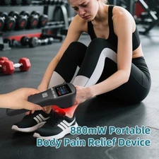 880mW LLLT Cold Laser Therapy Pain Device Laser Treatment for Neuropathy in Feet