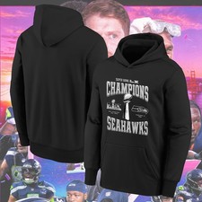 Seattle Seahawk Benito Bowl Champs Trophy Long Sleeve Gift, Hoodie For Fan