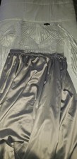 Sheer top Silver party dress