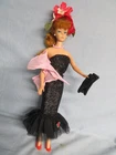 Vintage 1960 Barbie Doll Clothes Solo Spotlight #982 Dress Hat Gloves Shoes 8Pcs