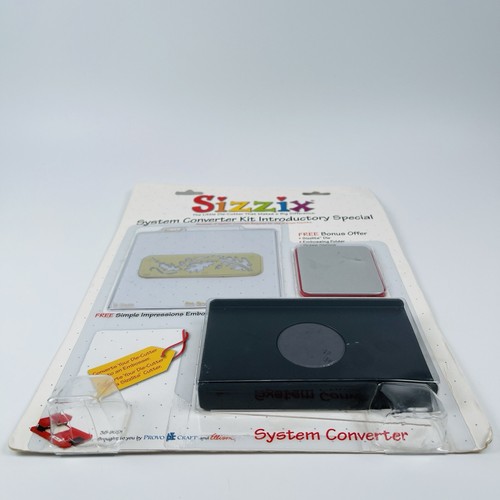 New Sizzix System Converter Kit Introductory Special Sealed in Package Die Cut - Picture 4 of 8