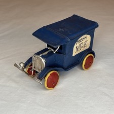 Vintage Fresh Milk Truck Vintage Small Metal 1950s - 1960s Collector Toy Vehicle