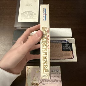 The Magic of Scheherazade (Nintendo NES) Complete - Tested - Authentic