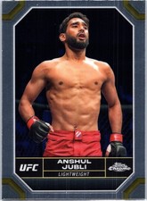 2024 Topps Chrome UFC #18 Anshul Jubli