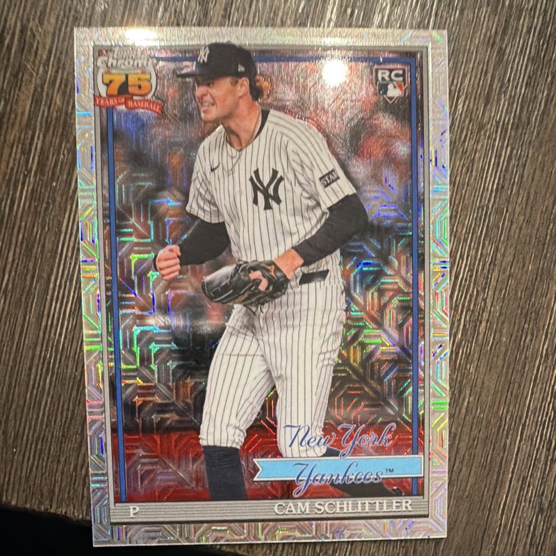 Topps 2026 Series 1 Cam Schlittler Rookie New York Yankees #91C-94