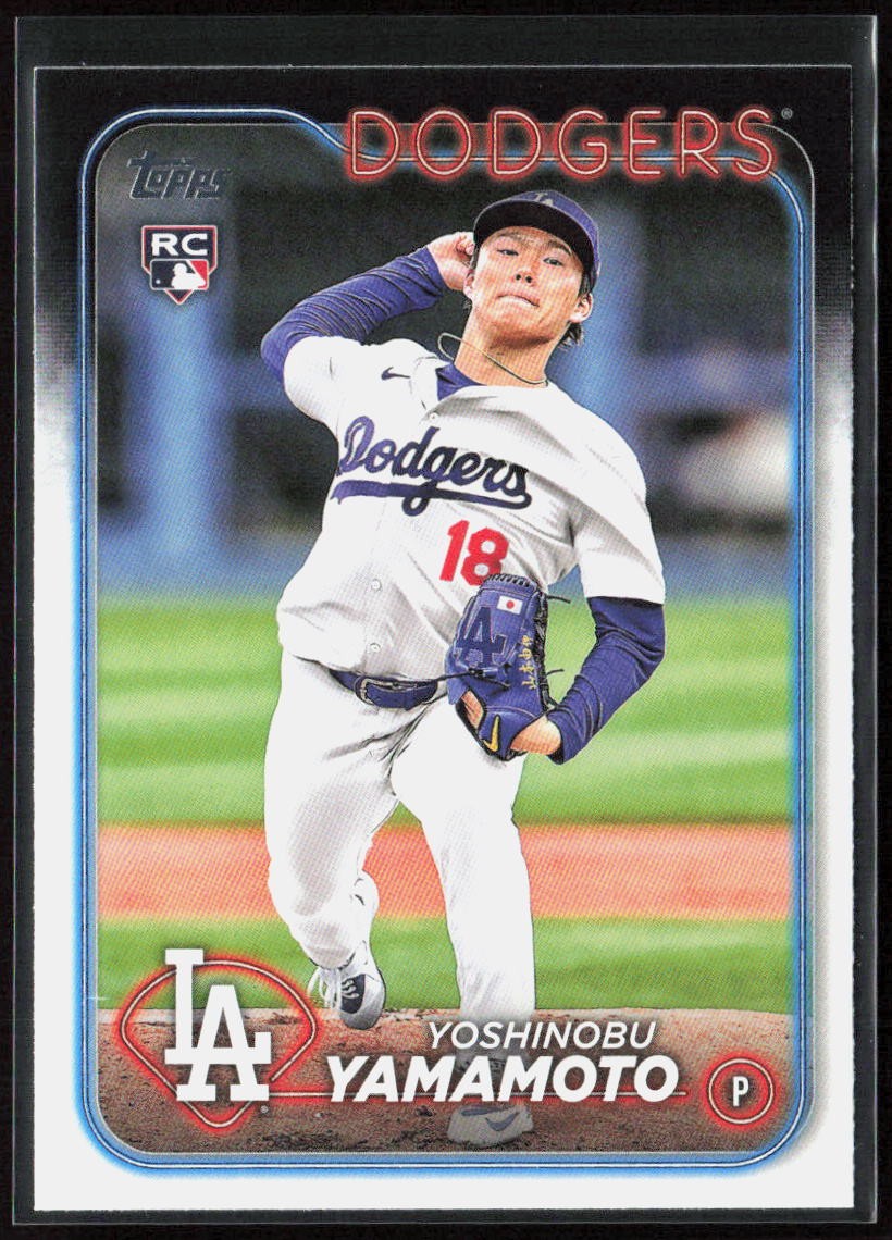 2024 Topps #553 Yoshinobu Yamamoto