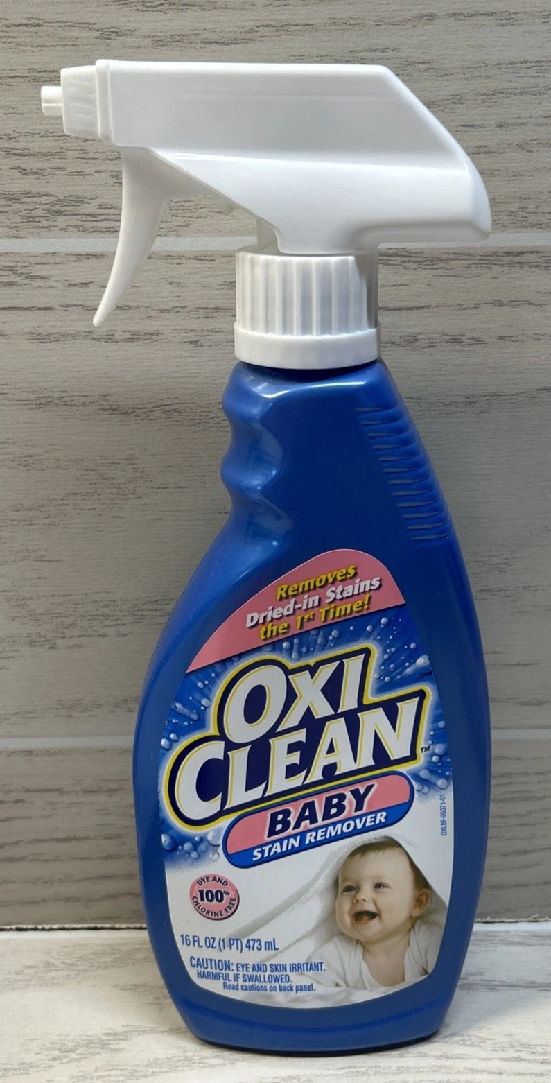 OxiClean Baby Stain Remover 16 Ounces Liquid Spray Discontinued. HTF
Opens in a new window or tab