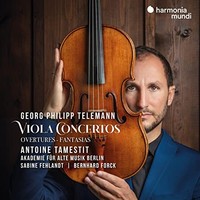Antoine Tamestit - Telemann Viola Concertos Overtures Fantasi - Cd A - G3Z