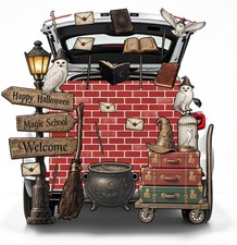 Halloween Magic Wizard Trunk or Treat Car Decorations Kit for SUV