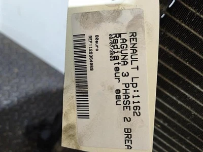 Radiateur eau RENAULT LAGUNA 3 PHASE 2 BREAK 214100005R M9R_857 - Photo 1/4