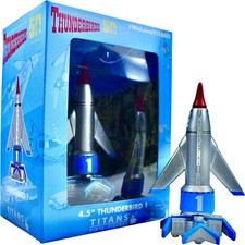 Titans Thunderbirds 4.5" Thunderbird 1 Vinyl Ship Replica Vehicle LE Figure