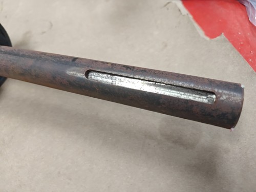 FDS PRE-STRETCH A RULLI 3-5/8 OD, 23-1/4" rivestito, 34" totale, albero da 1" - Foto 3 di 13