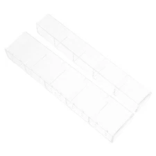 Acrylic Straw Stand Counter Dispenser Kitchen Organizers Storage