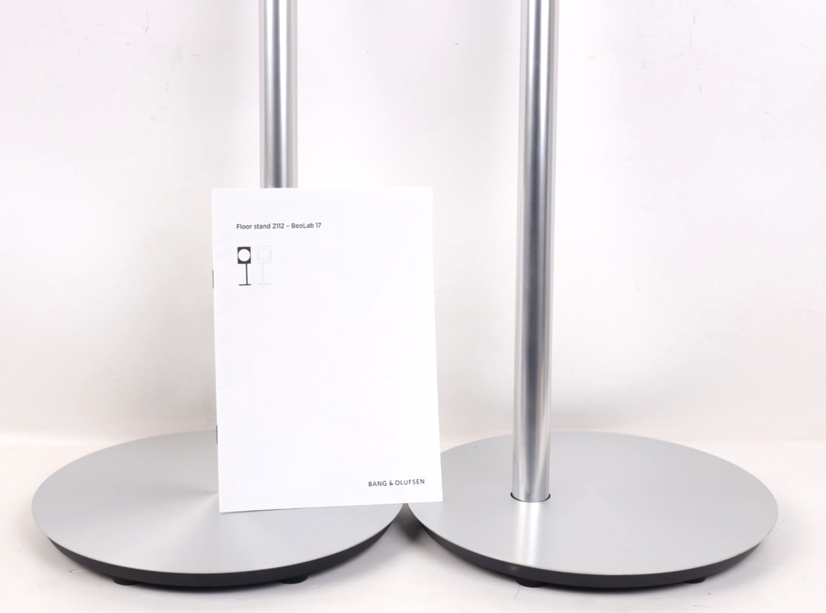 DEFECTIVE Bang Olufsen BeoLab 17 Floor Stands Aluminum u695 G3D | eBay