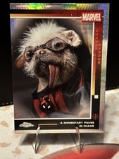 2025 Topps Chrome Deadpool Prizm Refractor A Momentary Pause