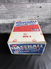 1987 Fleer Baseball 24 Ct Rack Box 72 Sealed Packs = 2 Wax Boxes BBCE Verified