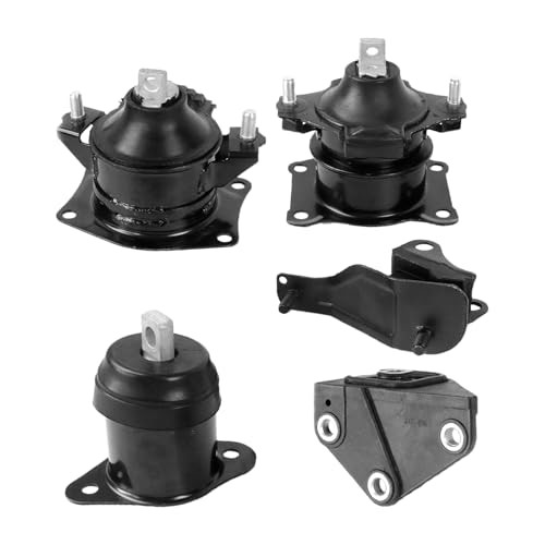 Set of 5 Engine Motor Trans Mount Compatible with Accord 2.4L 2003 2004 2005 - Picture 1 of 7