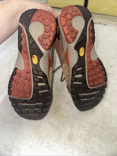 Merrell Avian Light Sport Deep Tan Orange Lace-Up Hiking Shoes Women's US 10 - Picture 7 of 11