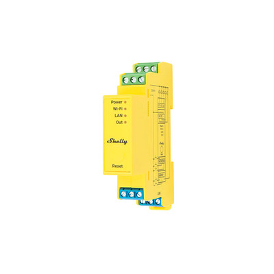 Shelly Pro RGBWW PM 12/24V 5CH DIN Rail RGBW CCT WiFi LAN   Open Box