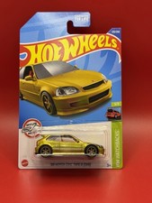 Rare 2022 Hot Wheels Super Treasure Hunt 99 Honda Civic Type R Ek9 Gold Nugget