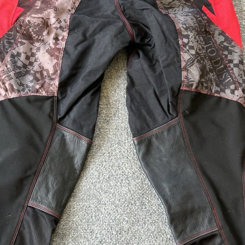 Fox Racing Pants Mens 34 Red 180 Motocross Bottoms MX 34X28 Moto Protective - Imagen 11 de 13