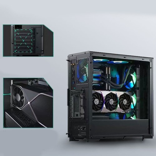 Quality Metal PCIe 4.0 Graphics Card Holder for Vertical Installation Brackets - Afbeelding 6 van 8