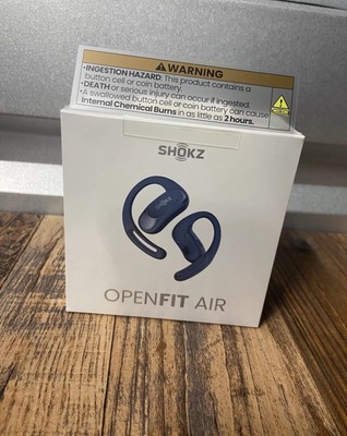 Shokz - OpenFit Air Open-Ear True Wireless Earbuds - Stone Blue NEW IN BOX