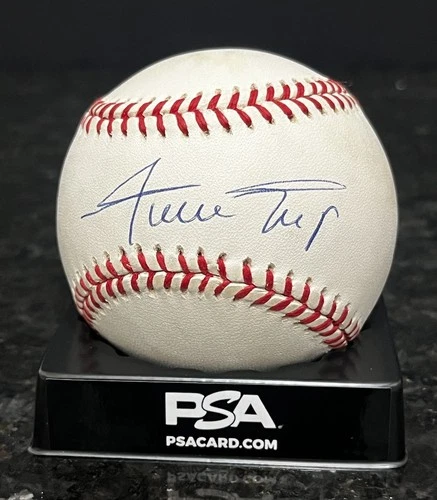 Willie Mays Signed Autograph ONL Baseball PSA DNA 9 Mint San Francisco Giants