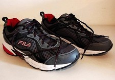 FILA Windshift 15's / Men's Gray,Leather / Mesh Shoes (Size 10)
