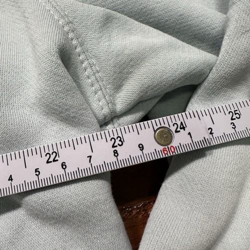 Frank Ocean Blond Hoodie Mens L Sky Blue Sweater Pullover Embroidered Music Alt - Picture 7 of 11